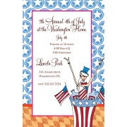 Patriotic Invitations, Aunt Sam, Bella Ink